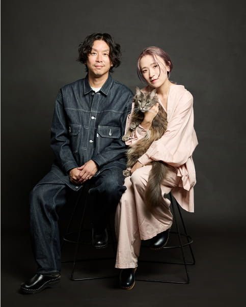 ペットと飼い主様の家族写真 イメージ画像
